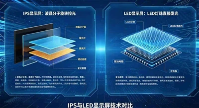IPS Display vs. LED Display: Technical Differences, Application Scenarios, and Advantages Explained